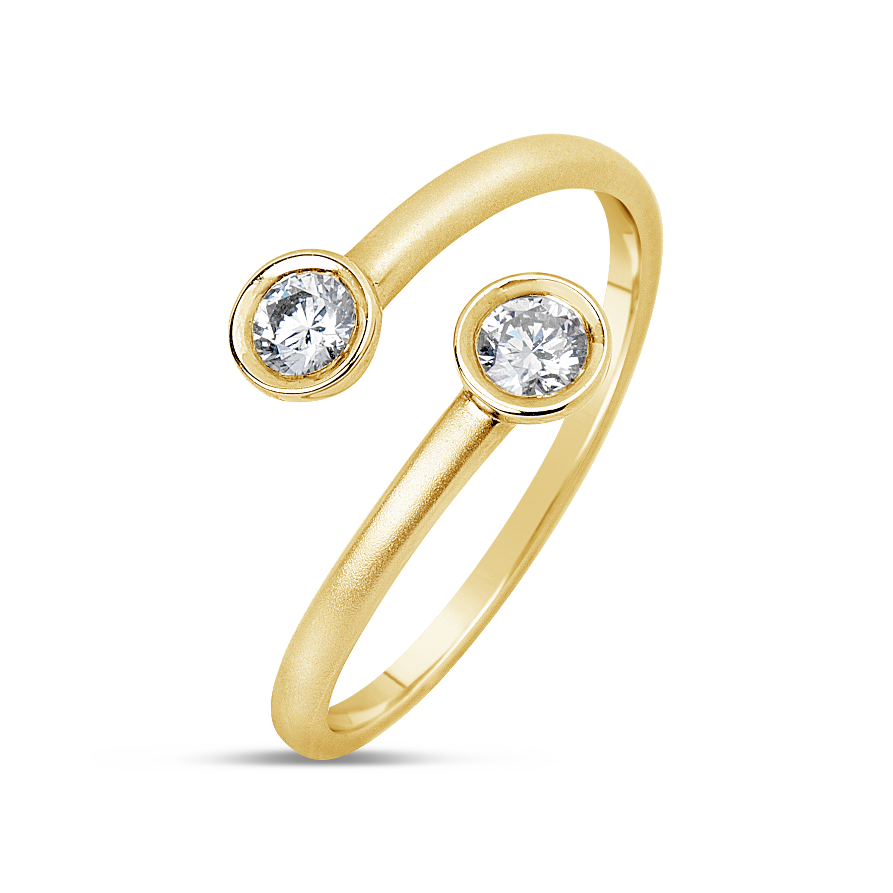 Dilamani Jewelry Diamond Bypass Ring