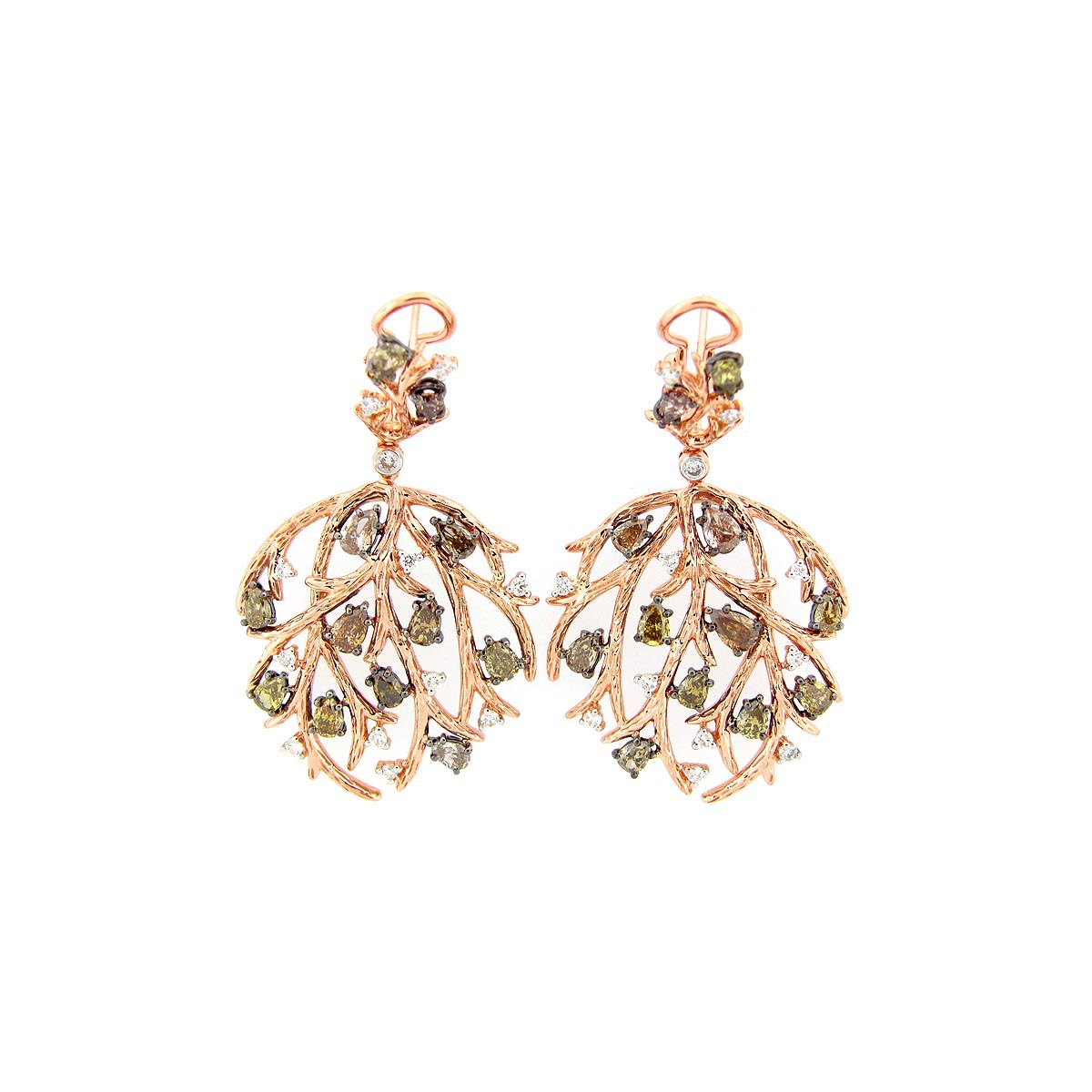 Fancy Color Diamond Earring Fancy Color Diamond Earring