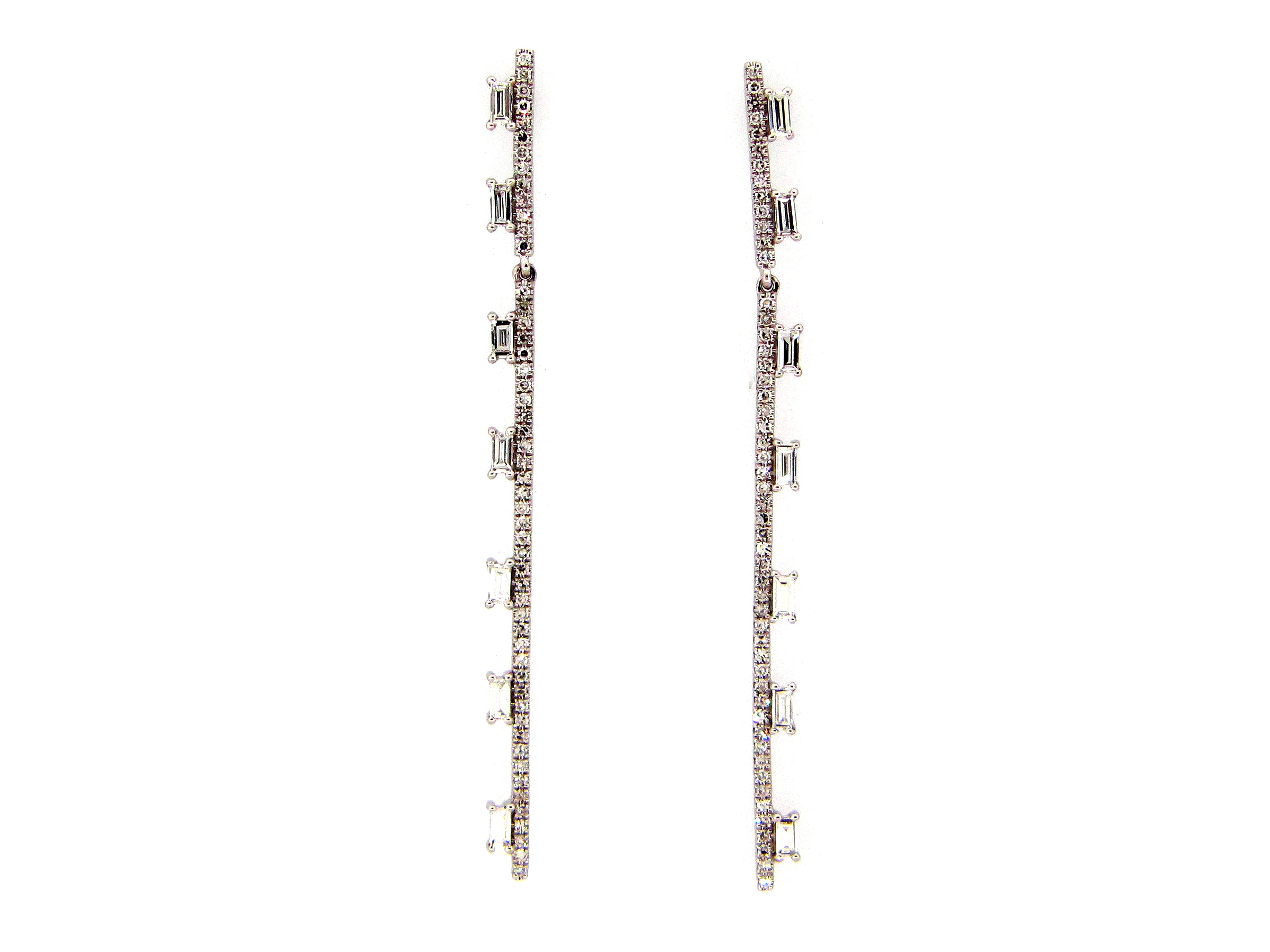 Diamond Long Bar Earring Diamond Long Bar Earring