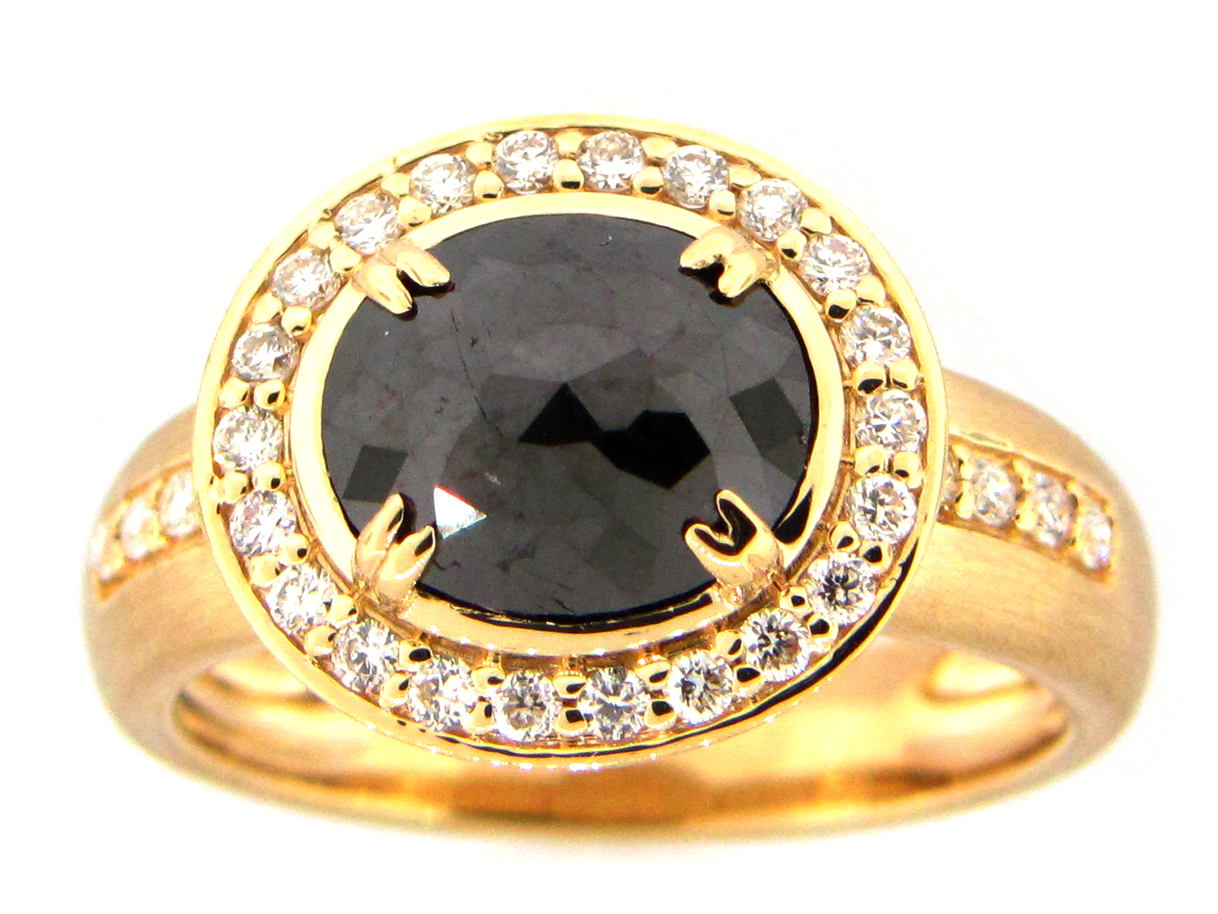 Black & White Diamond Ring