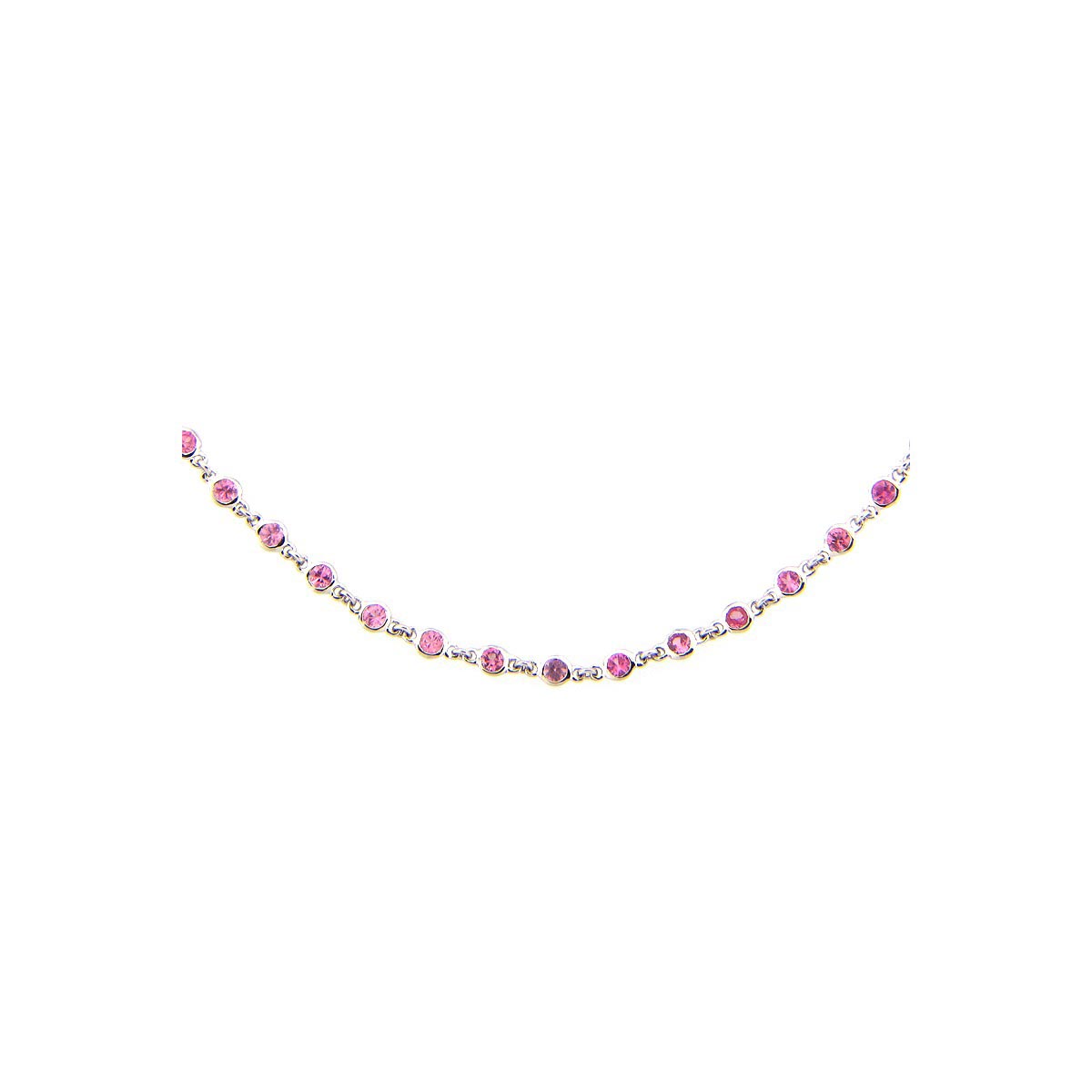 Pink Sapphire Chain
