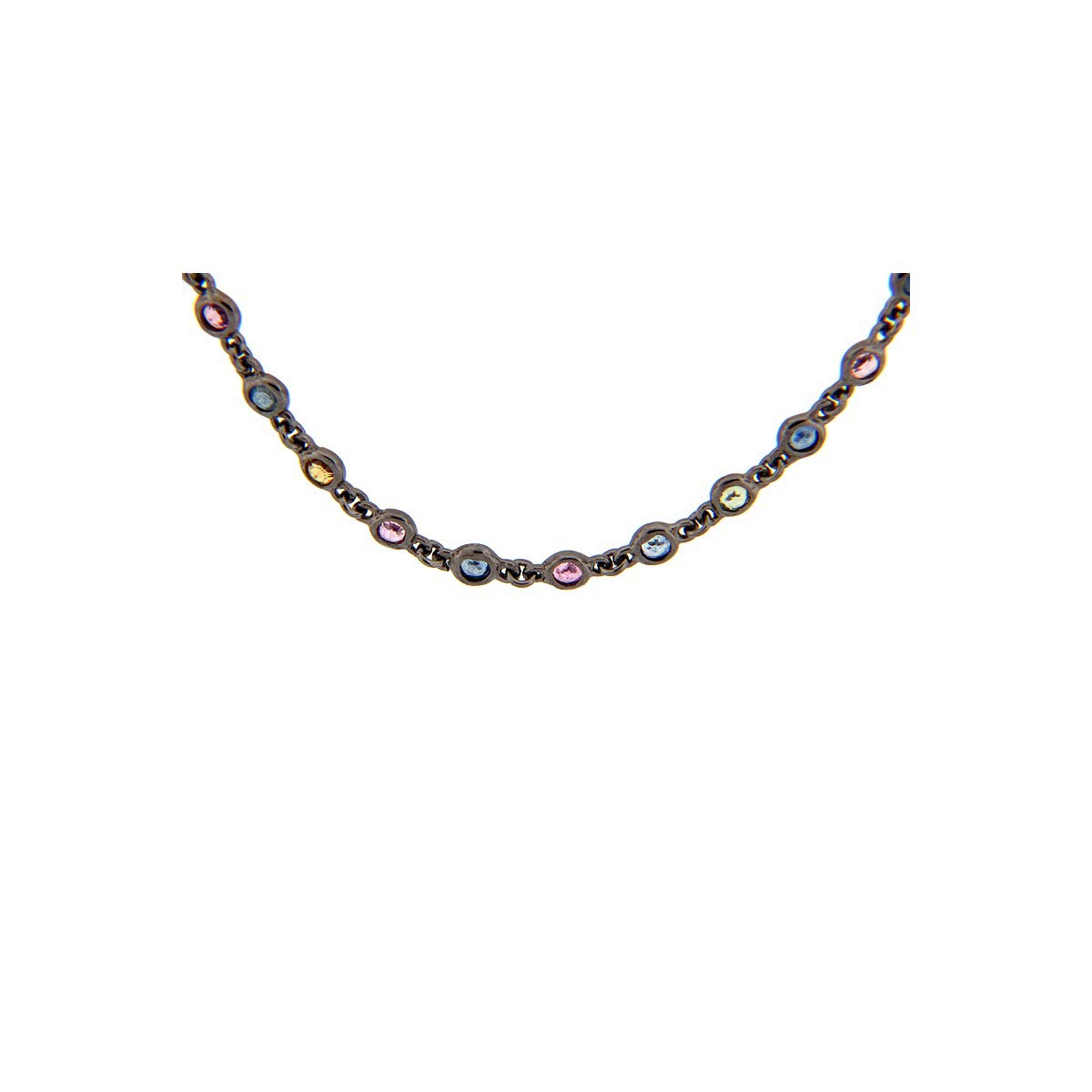Rainbow Sapphire 40 Chain