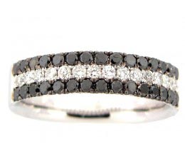 Black & White Diamond Ring