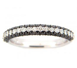 Black & White Diamond Ring