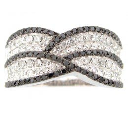 Black & White Diamond Ring