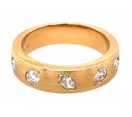 Diamond Pear & Marquise Flush Set Ring