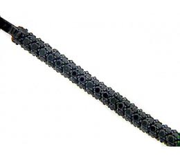 Micro-Pave Black Diamond Bracelet