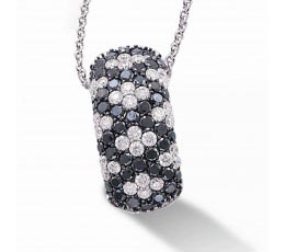 Black & White Diamond Pendant