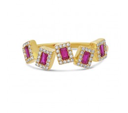 Ruby & Diamond Band