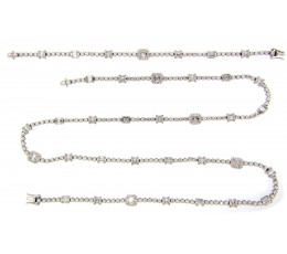 Diamond Opera Necklace & Bracelet